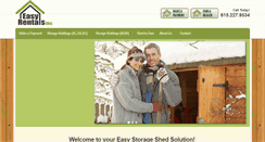 Desktop Screenshot of easyrentalsllc.com